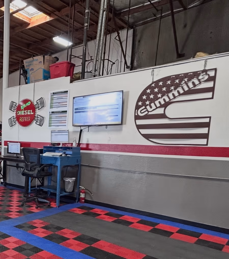 DOT annual and 90 day BIT inspection at Rapid Diesel Repair in Ontario, CA
